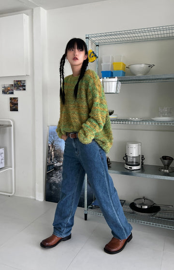 PLUMPY ANGORA OVERSIZE KNIT